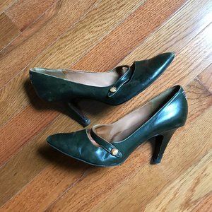 Paul Smith emerald green heels